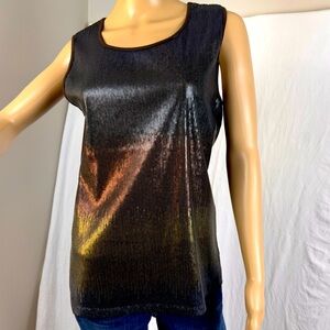 600 west Ombré‎ Sequin Sleeveless Women's Top Size Medium